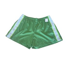 Nike Women's Vibrant Green Athletic Shorts